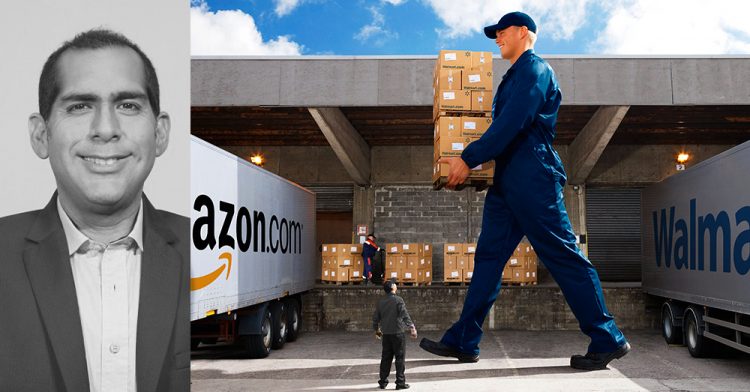 Walmart y Amazon: compitiendo y aprendiendo mutuamente
